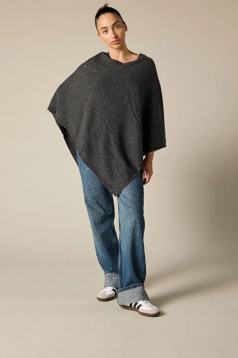 100% Cashmere Poncho (small)