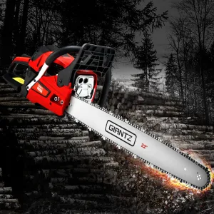 58cc 4.2HP Petrol Chainsaw 22" Bar E-Start - GIANTZ