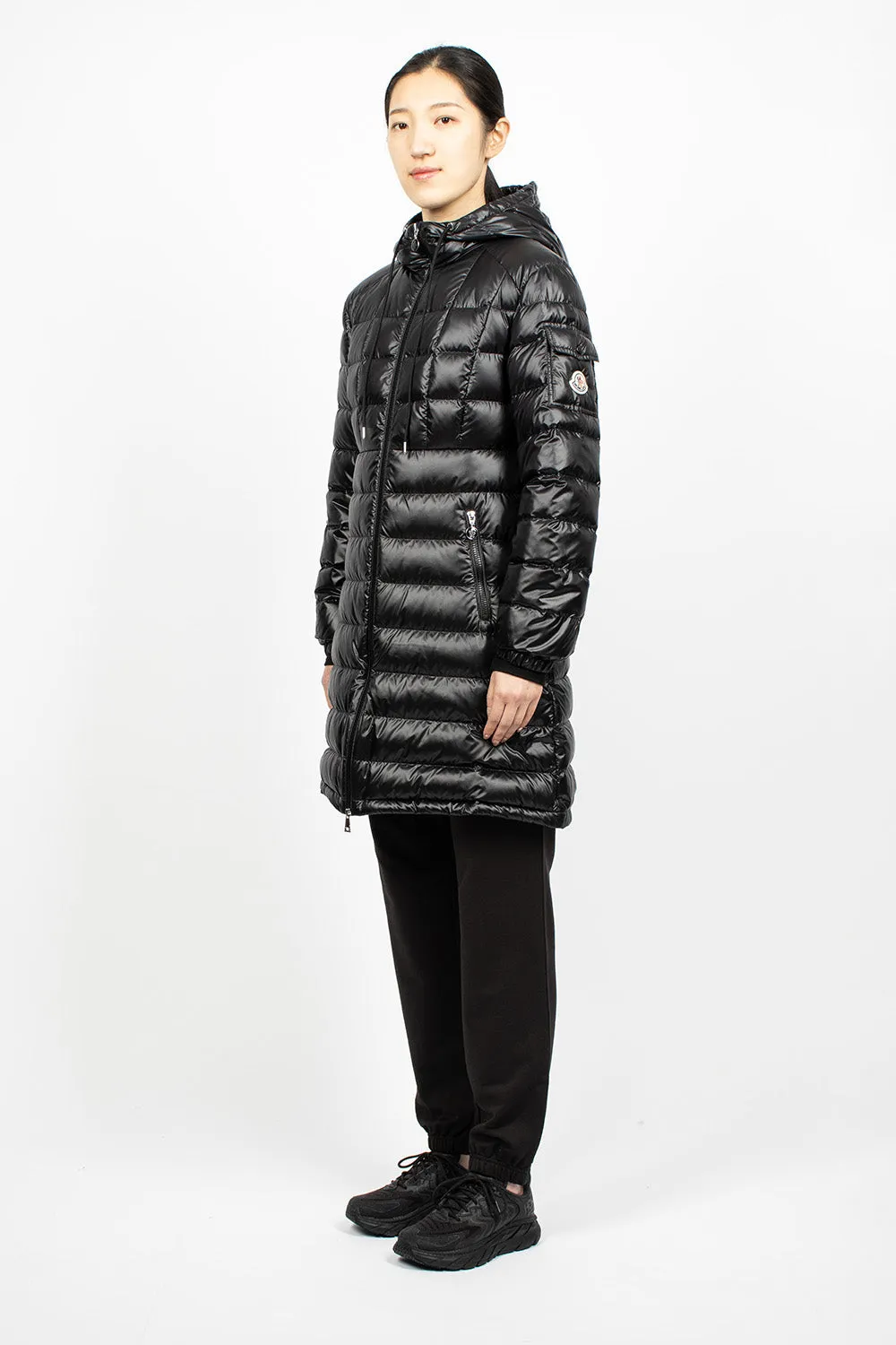 Amintore Long Down Jacket Black