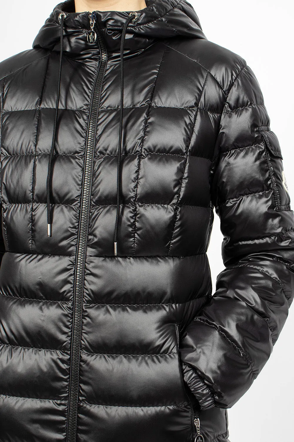 Amintore Long Down Jacket Black