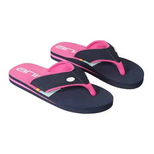 Animal Childrens/Kids Swish Contrast Recycled Flip Flops