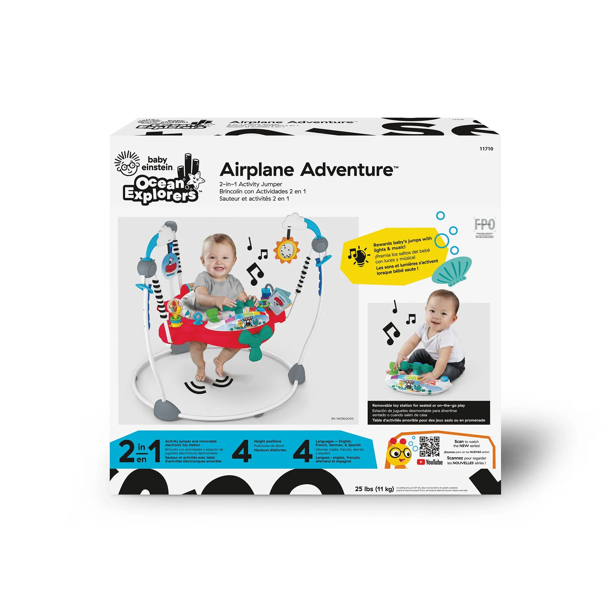 Baby Einstein - Airplane Adventure™ 2-in-1 Activity Jumper