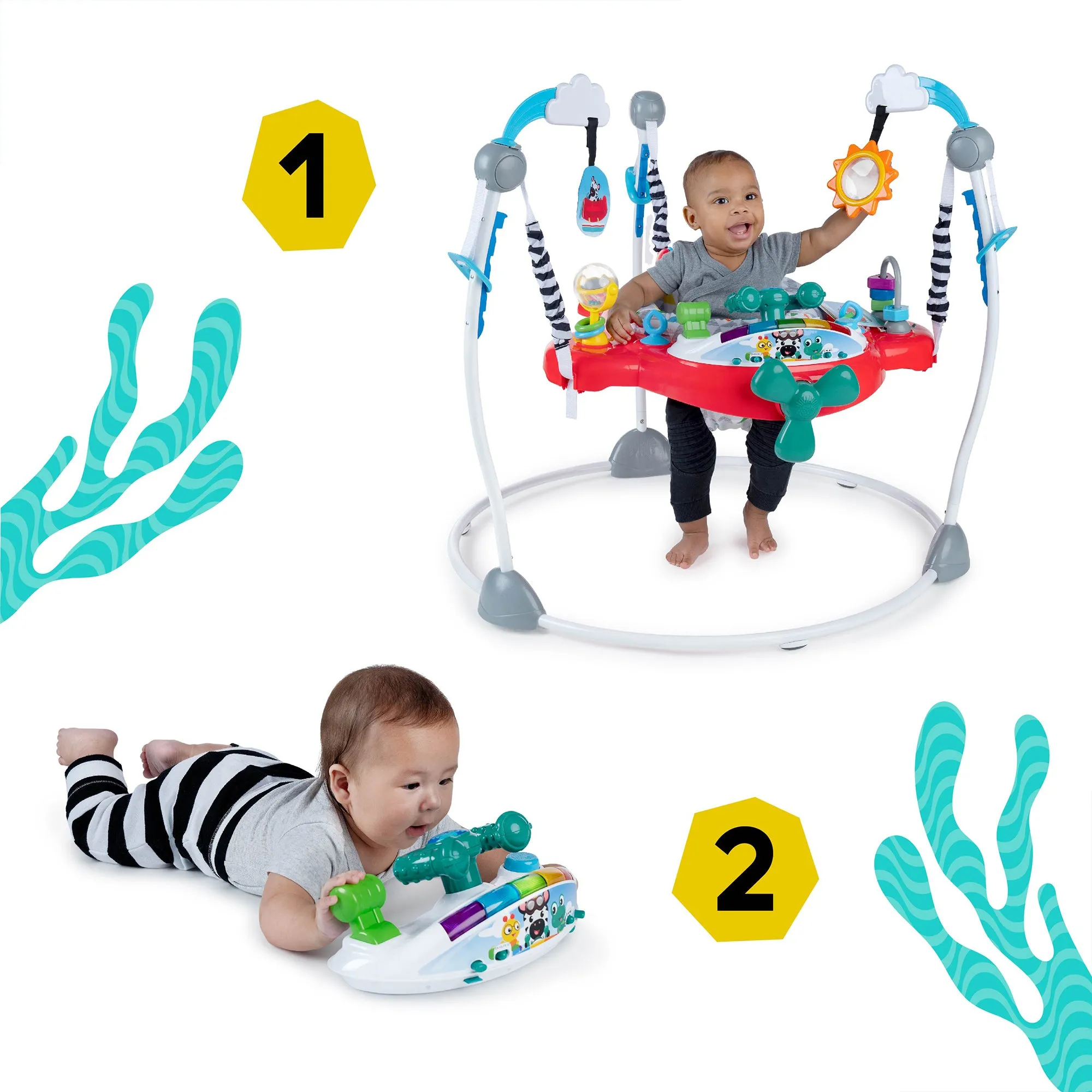 Baby Einstein - Airplane Adventure™ 2-in-1 Activity Jumper