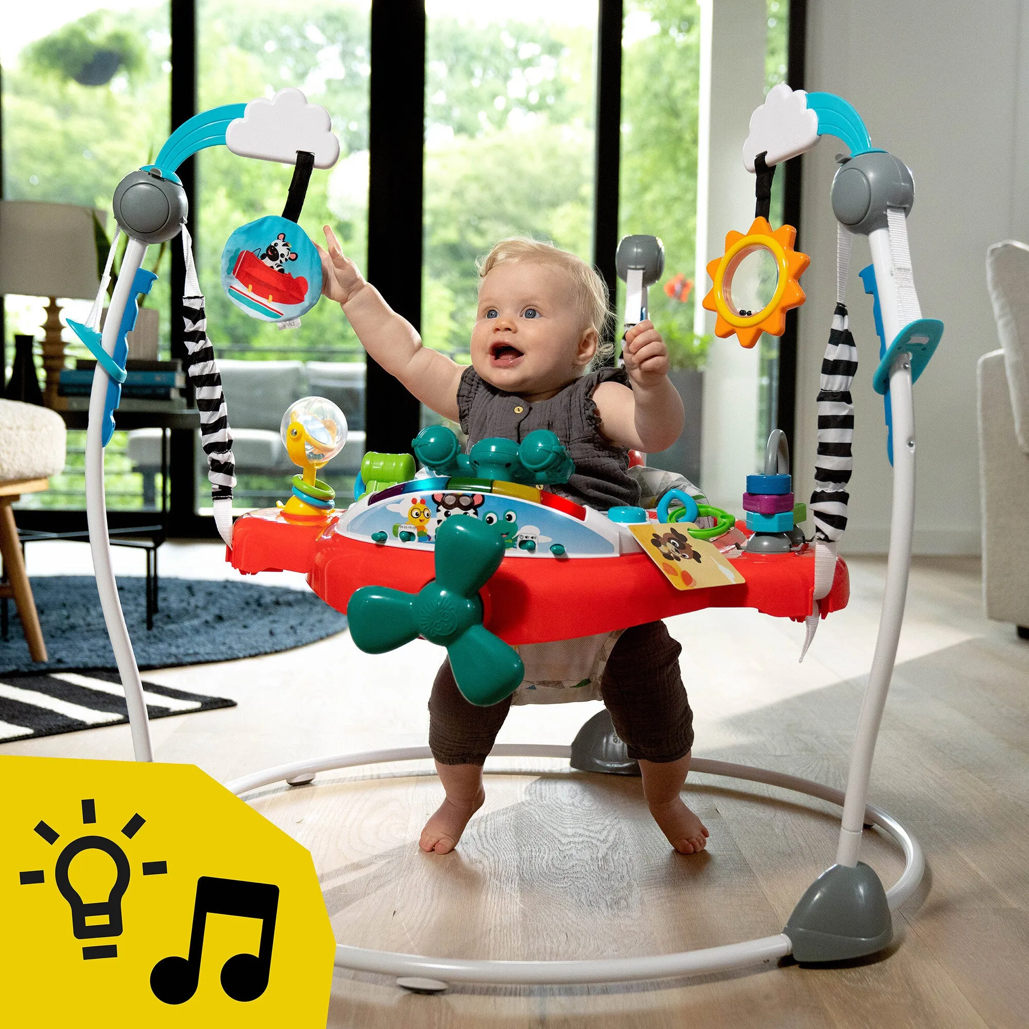 Baby Einstein - Airplane Adventure™ 2-in-1 Activity Jumper