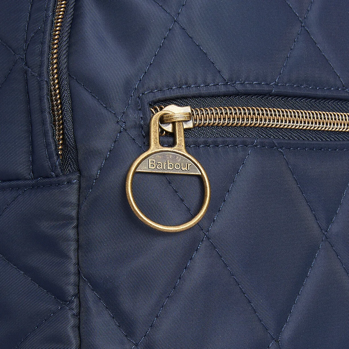 Barbour Women's Quilted Backpack in Navy