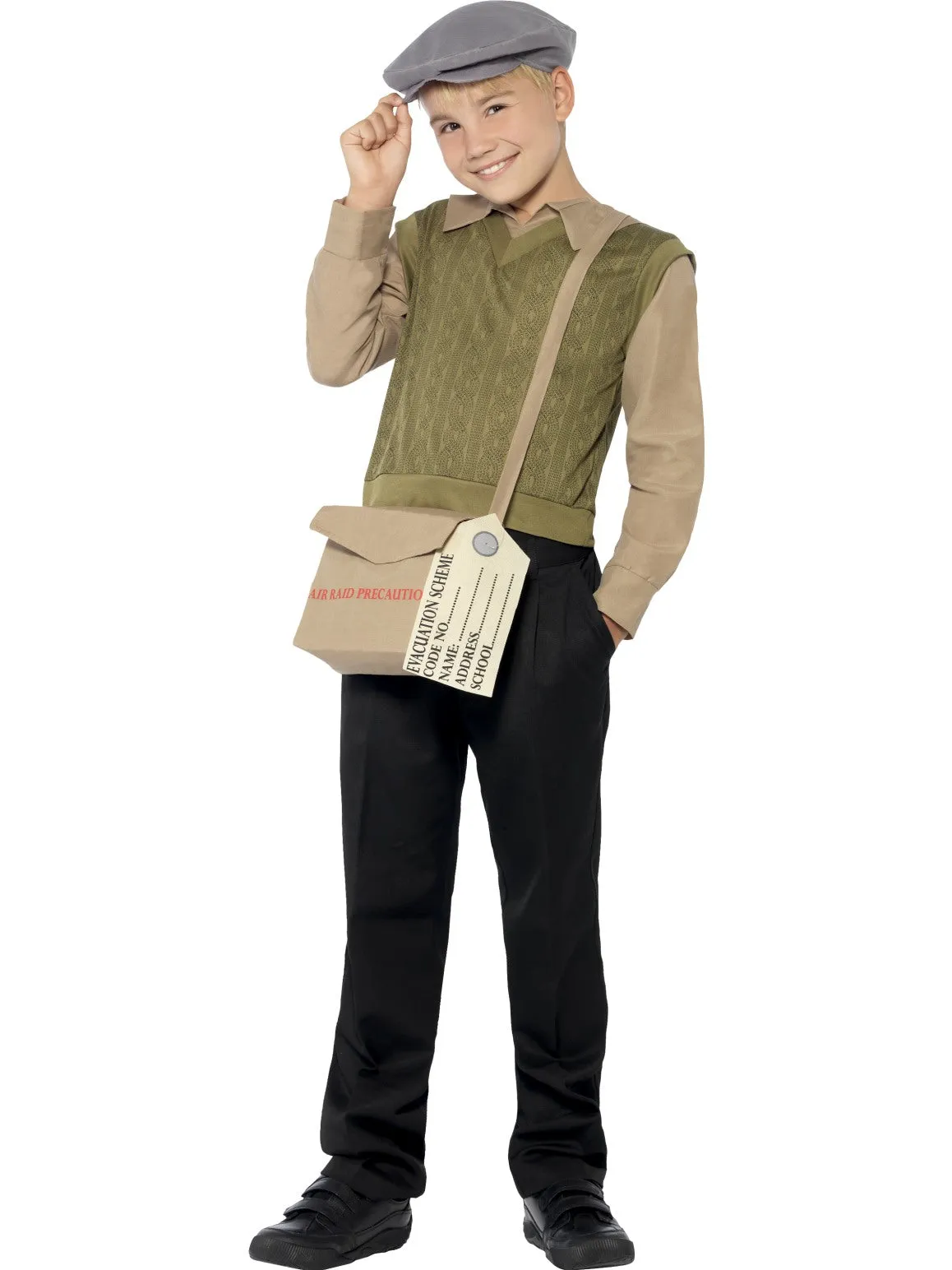 Boys Costume - Evacuee Boy Kit