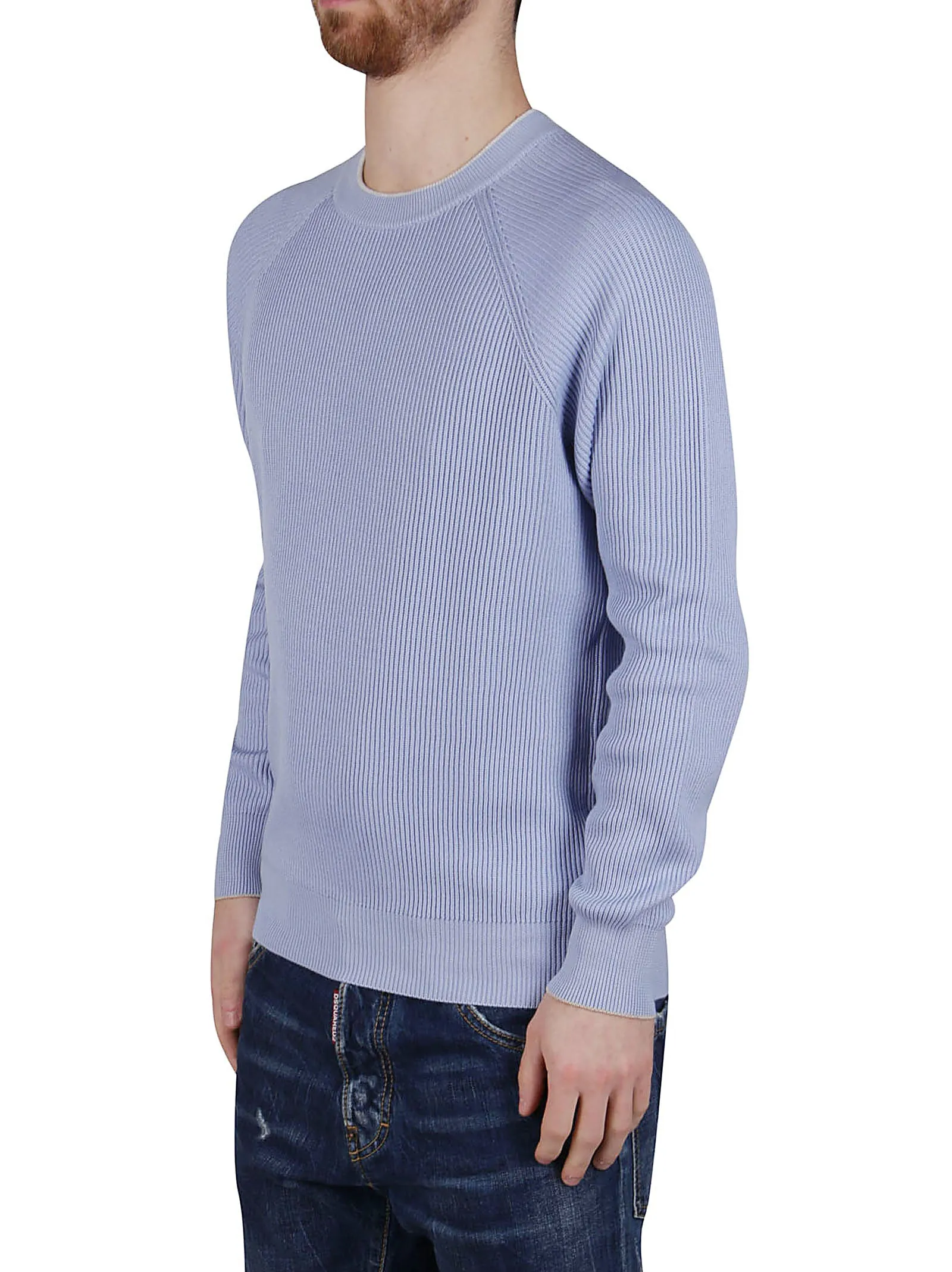 Brunello Cucinelli Rib-Knit Crewneck Jumper