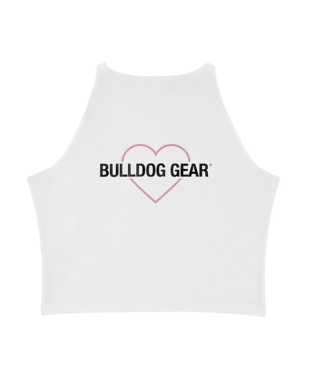 Bulldog Gear Limited Edition Ladies Heart Crop - We Love Bulldog