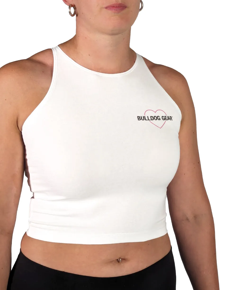 Bulldog Gear Limited Edition Ladies Heart Crop - We Love Bulldog