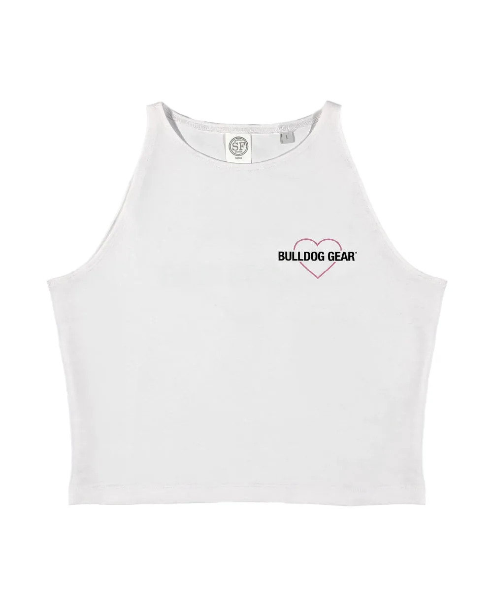 Bulldog Gear Limited Edition Ladies Heart Crop - We Love Bulldog