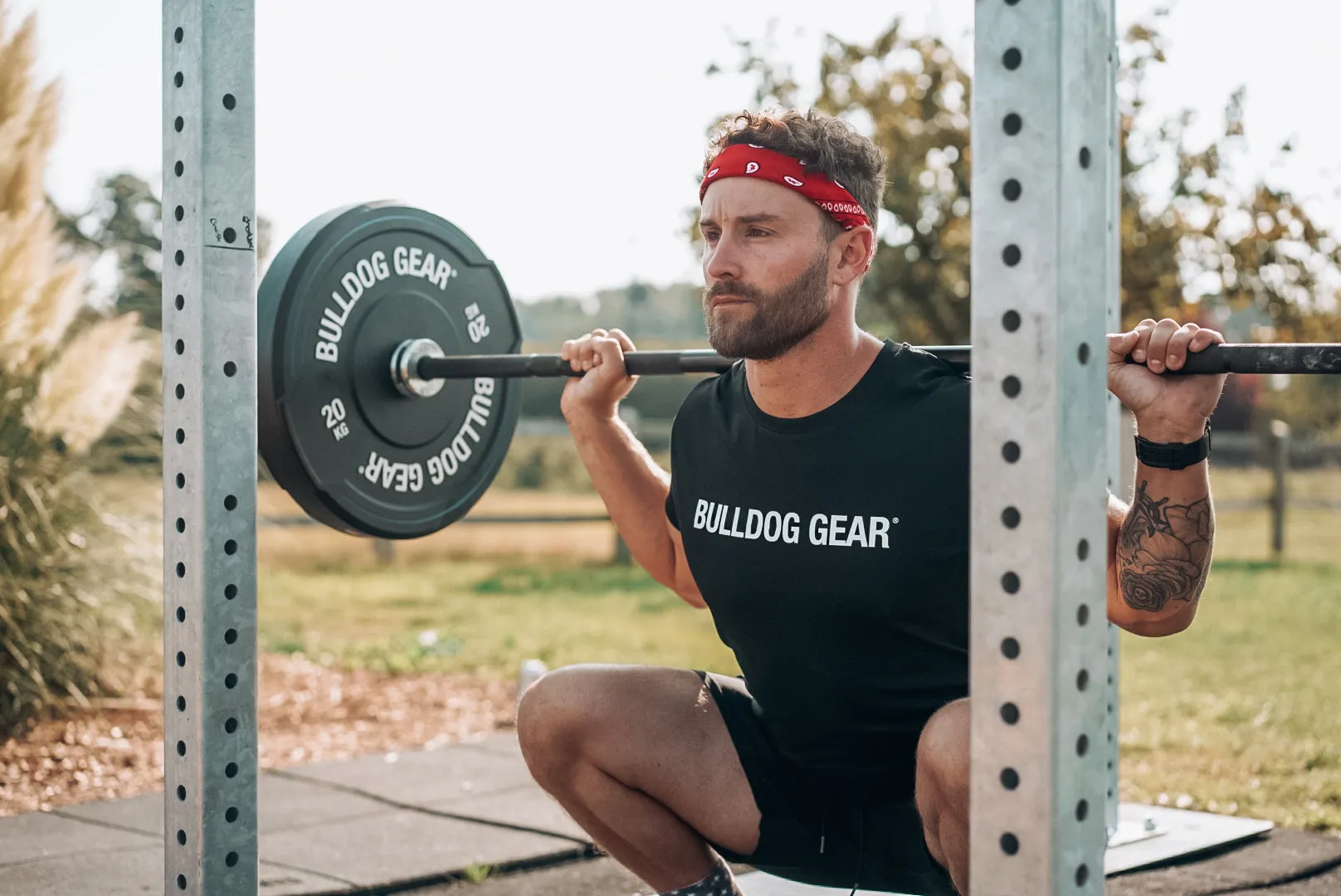 Bulldog Gear Tee - Black - Unisex