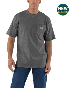 Carhartt K87 Workwear Pocket T-Shirt - Carbon Heather