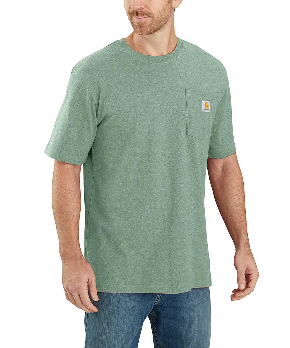 Carhartt K87 Workwear Pocket T-Shirt - Jade Heather