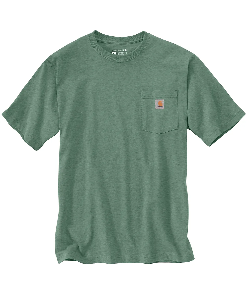 Carhartt K87 Workwear Pocket T-Shirt - Jade Heather