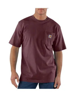 Carhartt K87 Workwear Pocket T-Shirt - Port