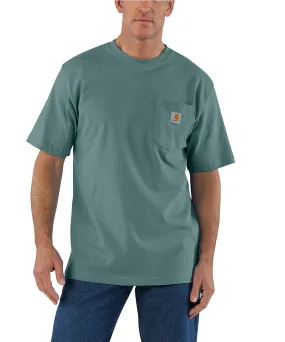 Carhartt K87 Workwear Pocket T-Shirt - Sea Pine Heather