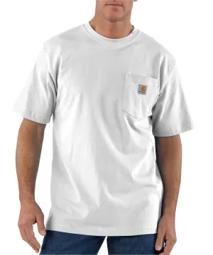 Carhartt K87 Workwear Pocket T-Shirt - White