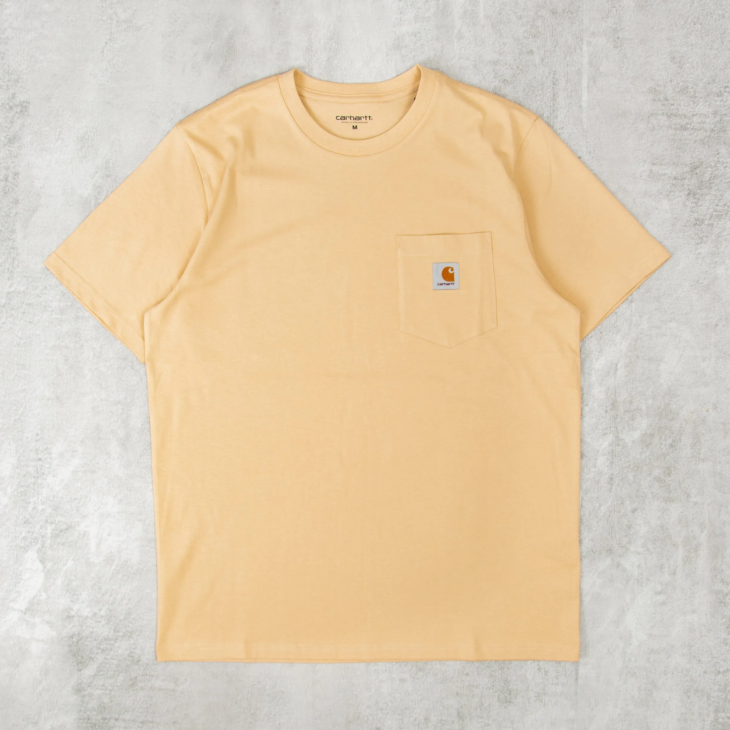 Carhartt WIP Pocket S/S Tee - Cornsilk