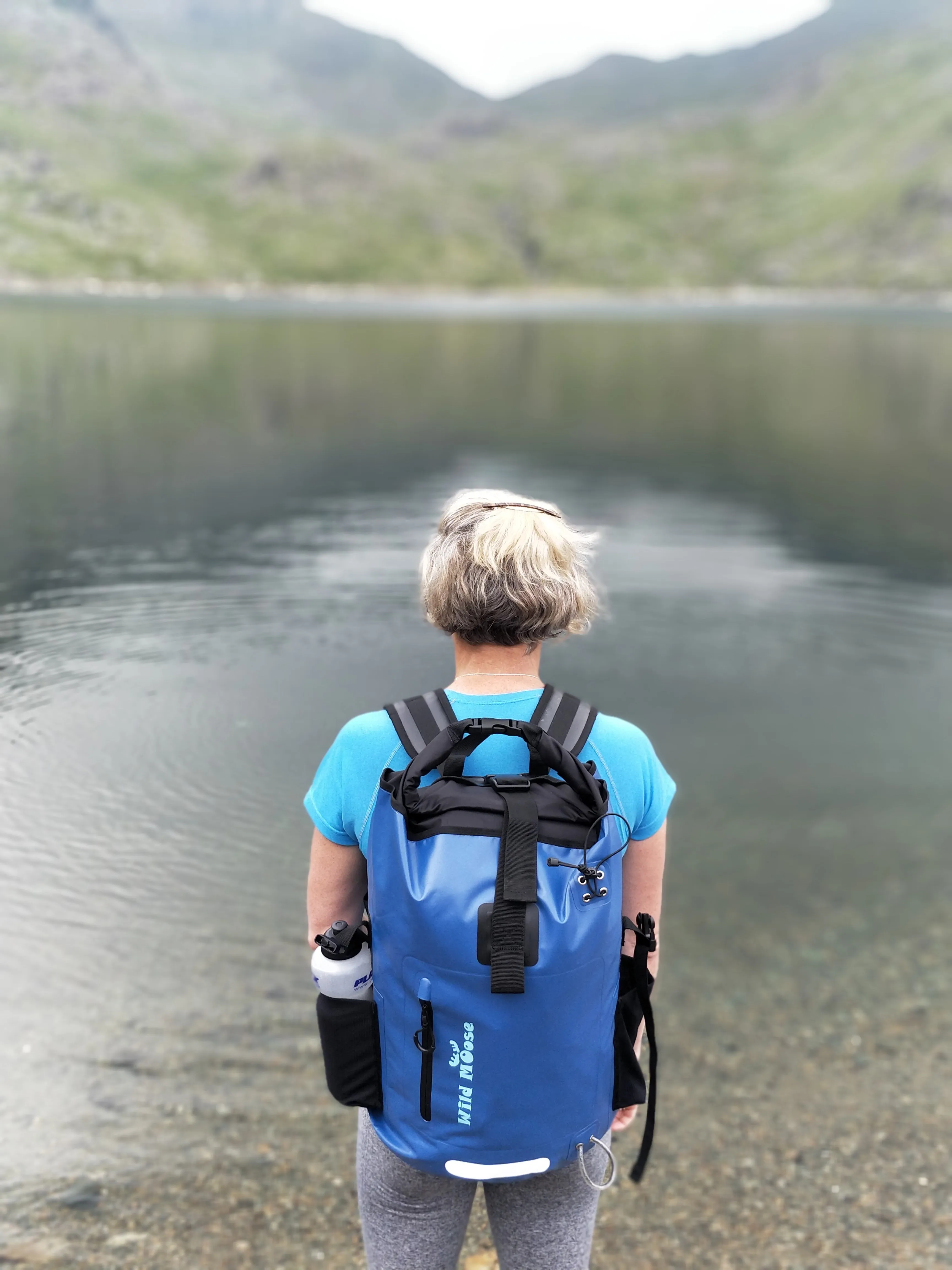 Caribou waterproof backpack     45L - electric blue