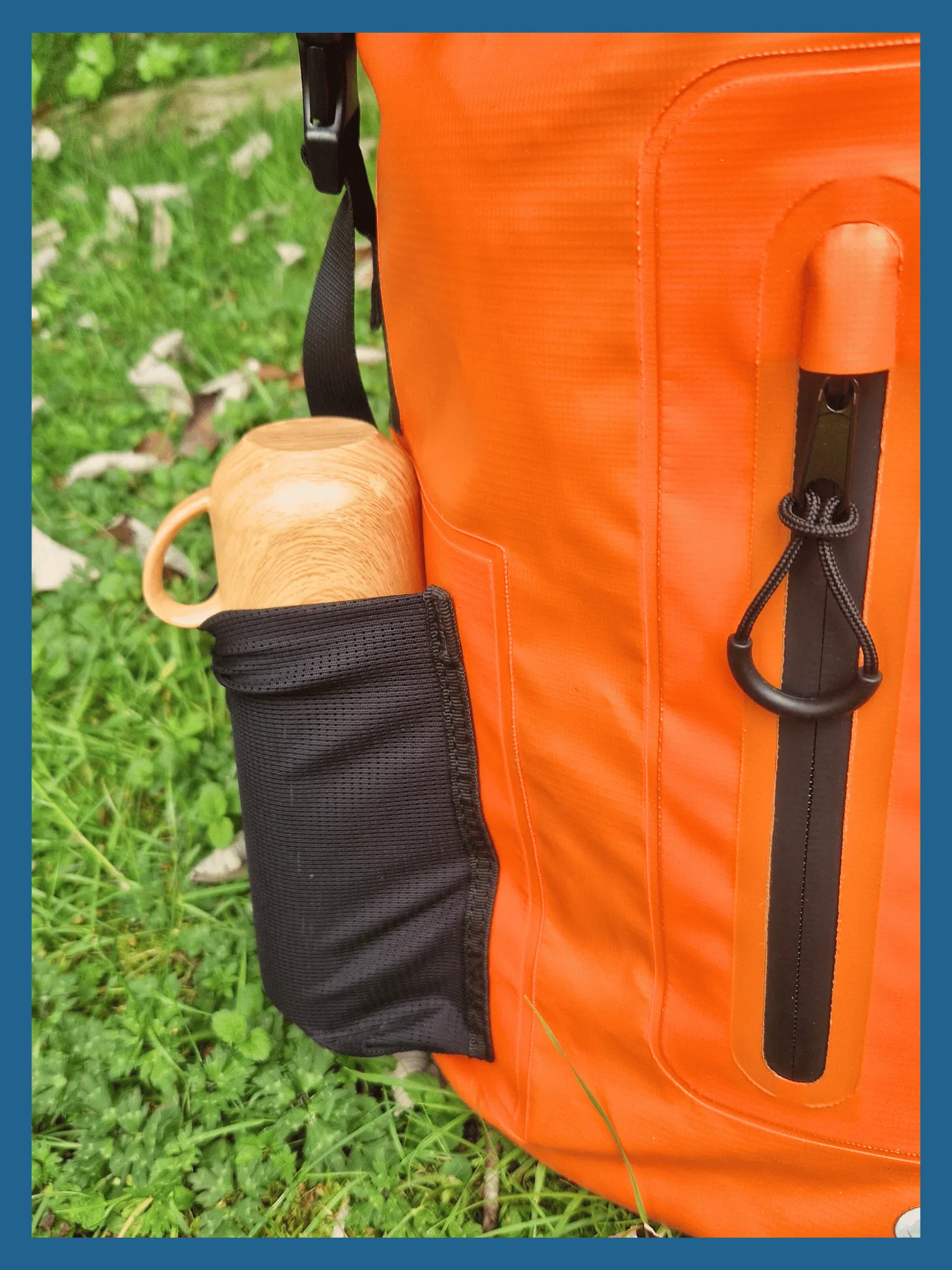 Caribou waterproof backpack     45L - flame orange