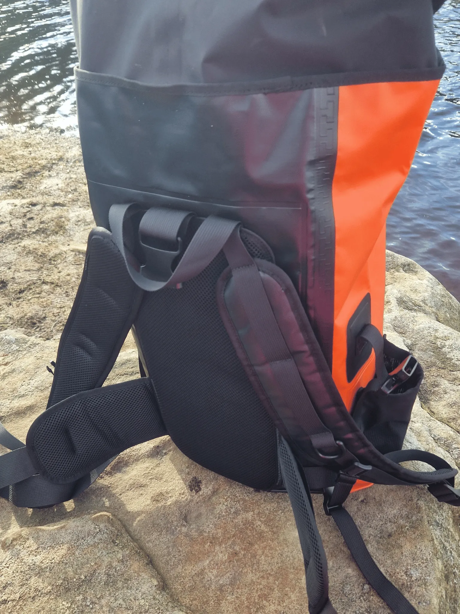 Caribou waterproof backpack     45L - flame orange