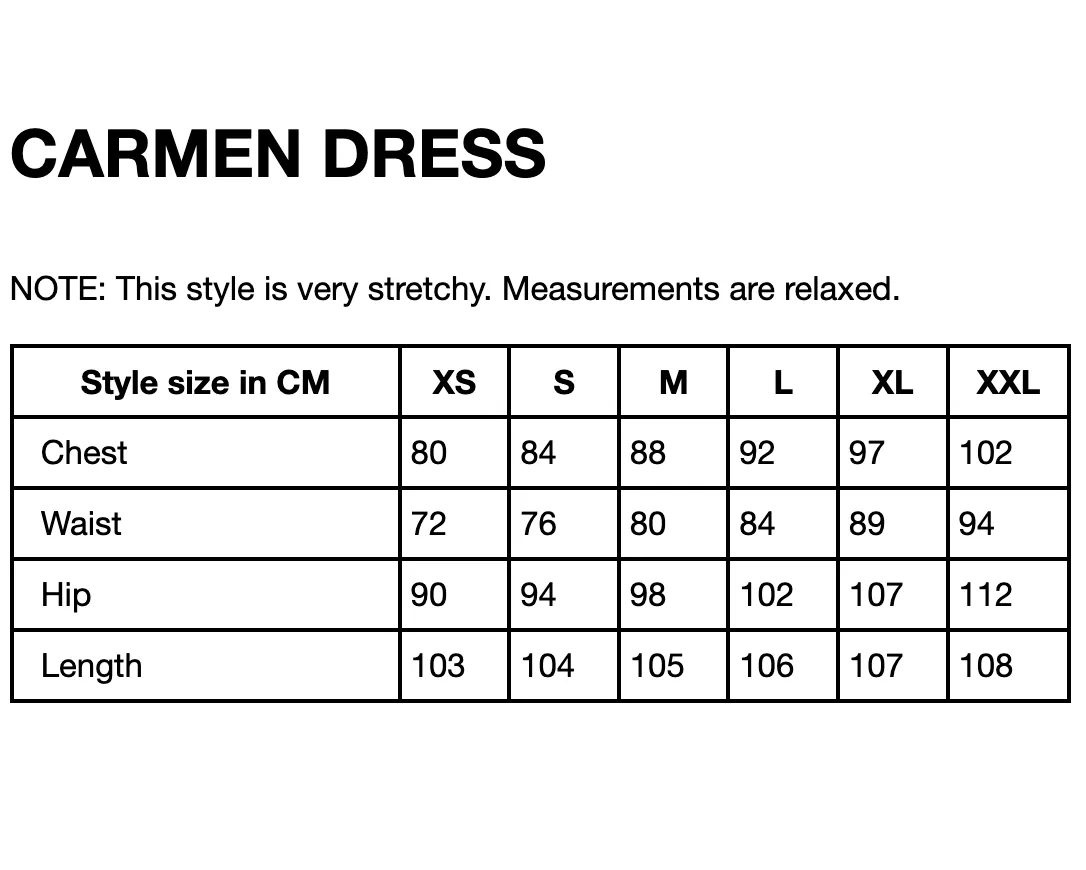 Carmen Dress - Dark blue