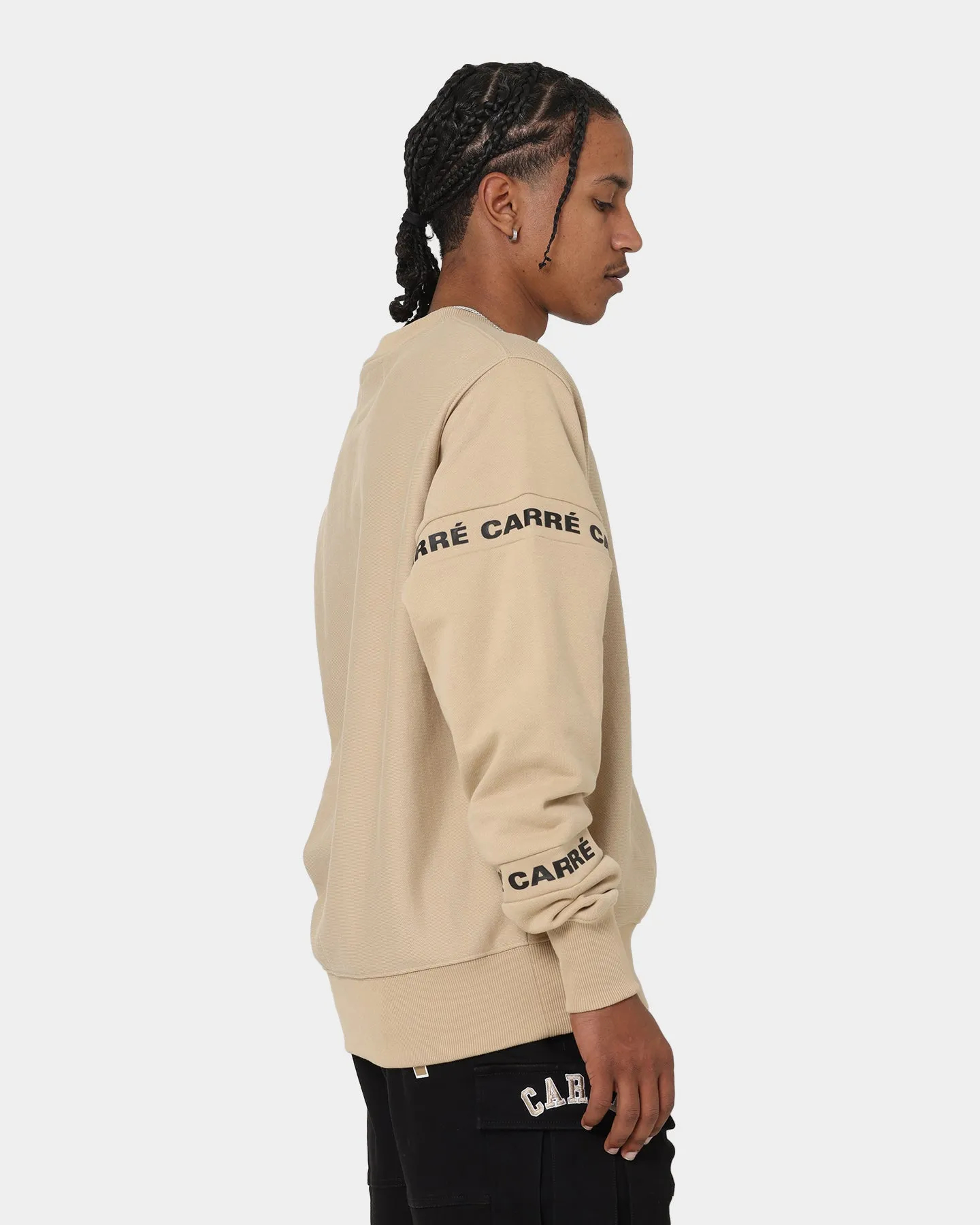 Carré La Manche Crewneck Stone