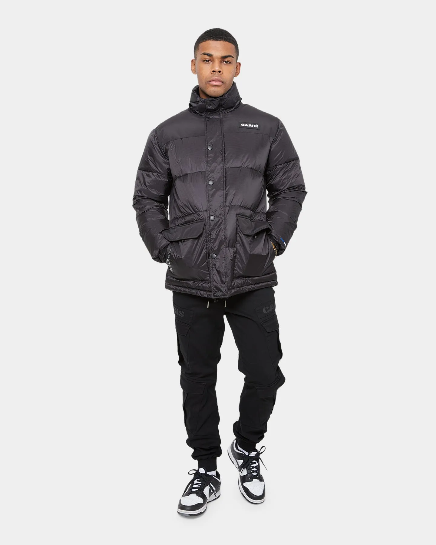 Carré Men's Roadman Puffer Jacket Black