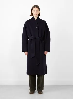 Cesar Coat Dark Navy