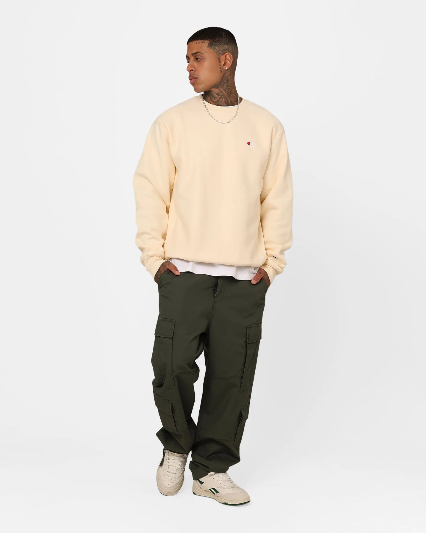 Champion Reverse Weave Small C Crewneck Levitating