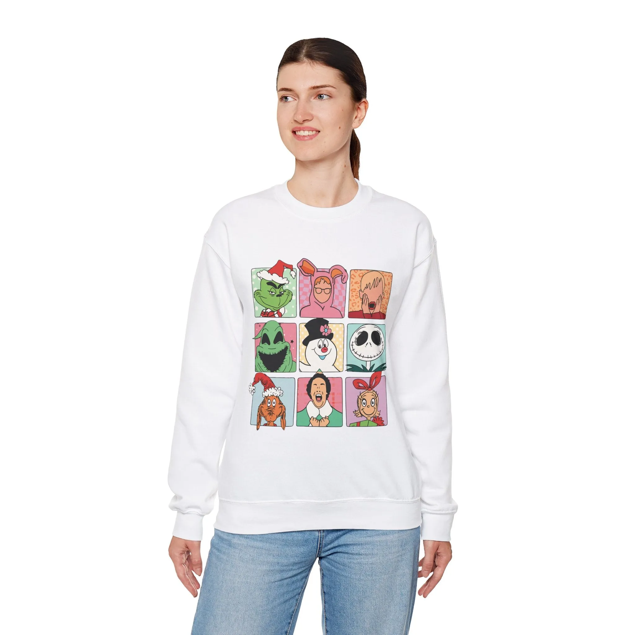 Christmas Classic Movies Crewneck Sweatshirt