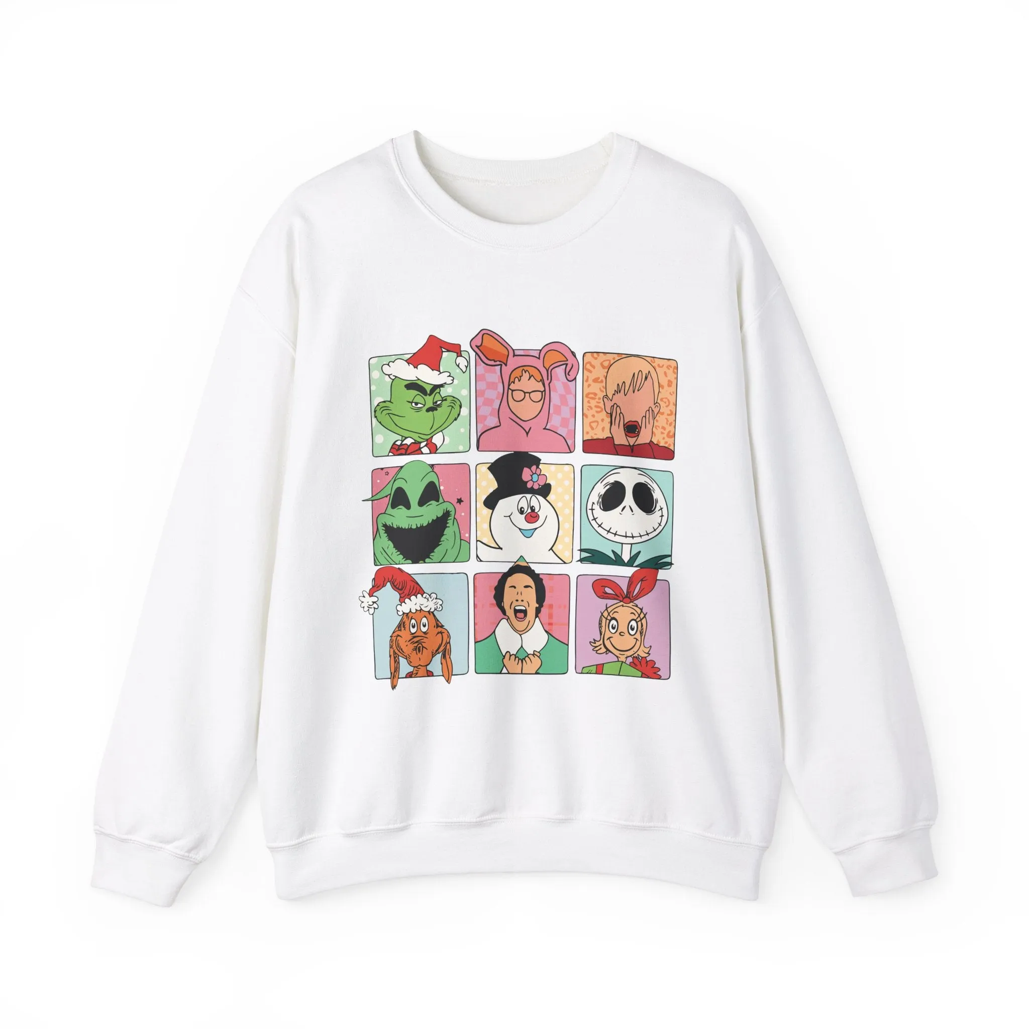 Christmas Classic Movies Crewneck Sweatshirt