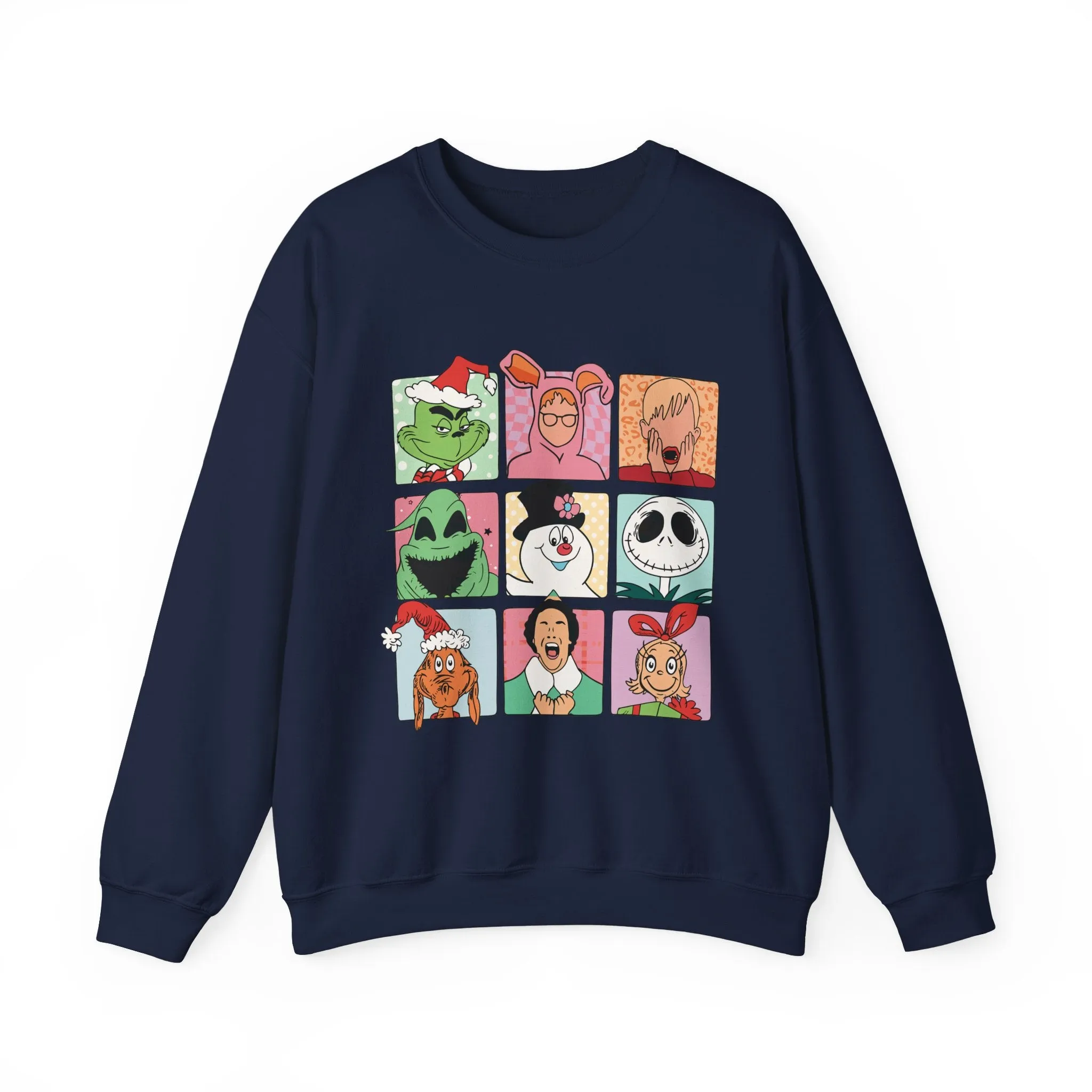 Christmas Classic Movies Crewneck Sweatshirt