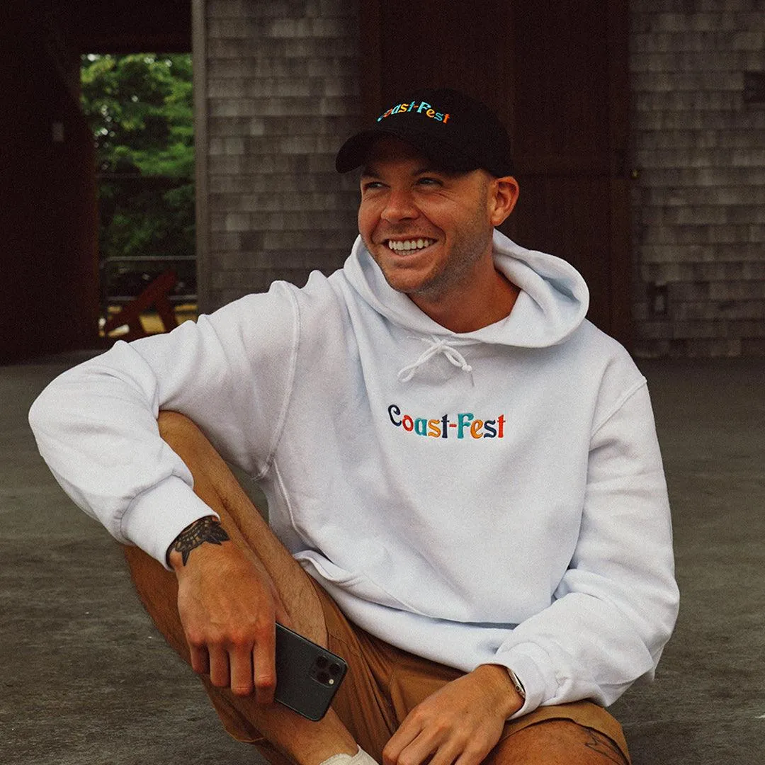 Coast-Fest Embroidered Hoodie