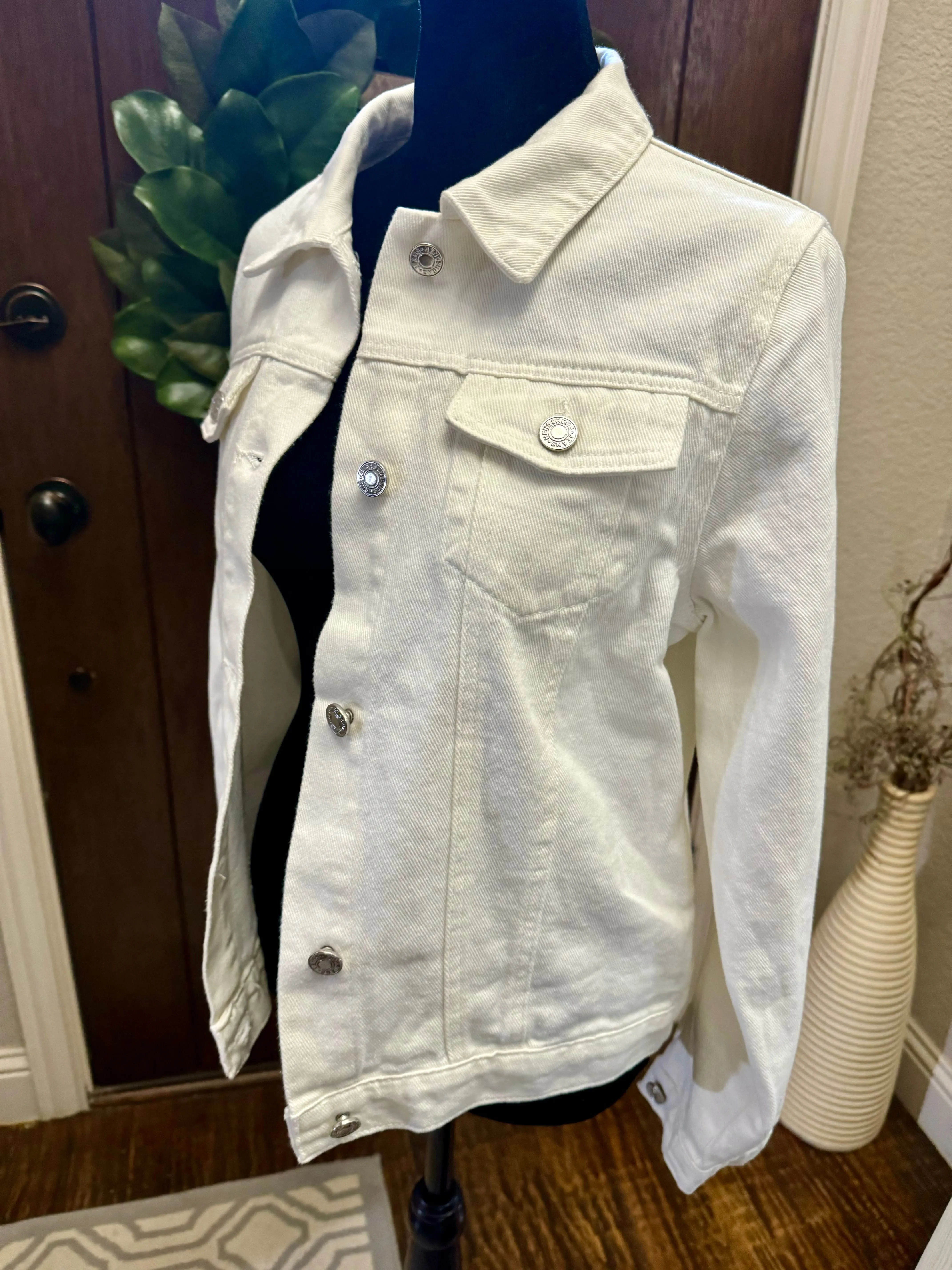 Cowgirl Patched Denim Jacket