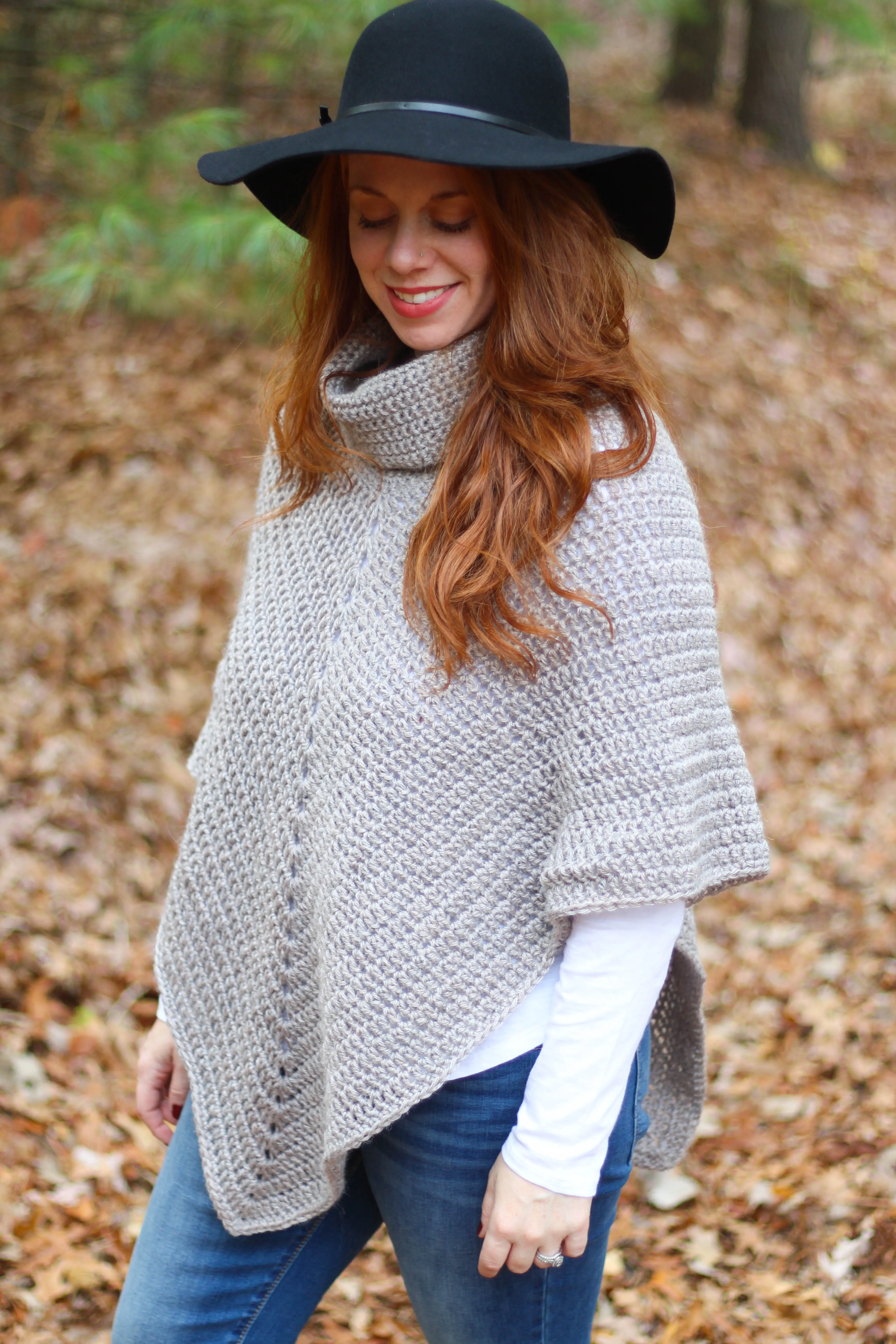 Crochet Kit - Partridge Creek Poncho Lite