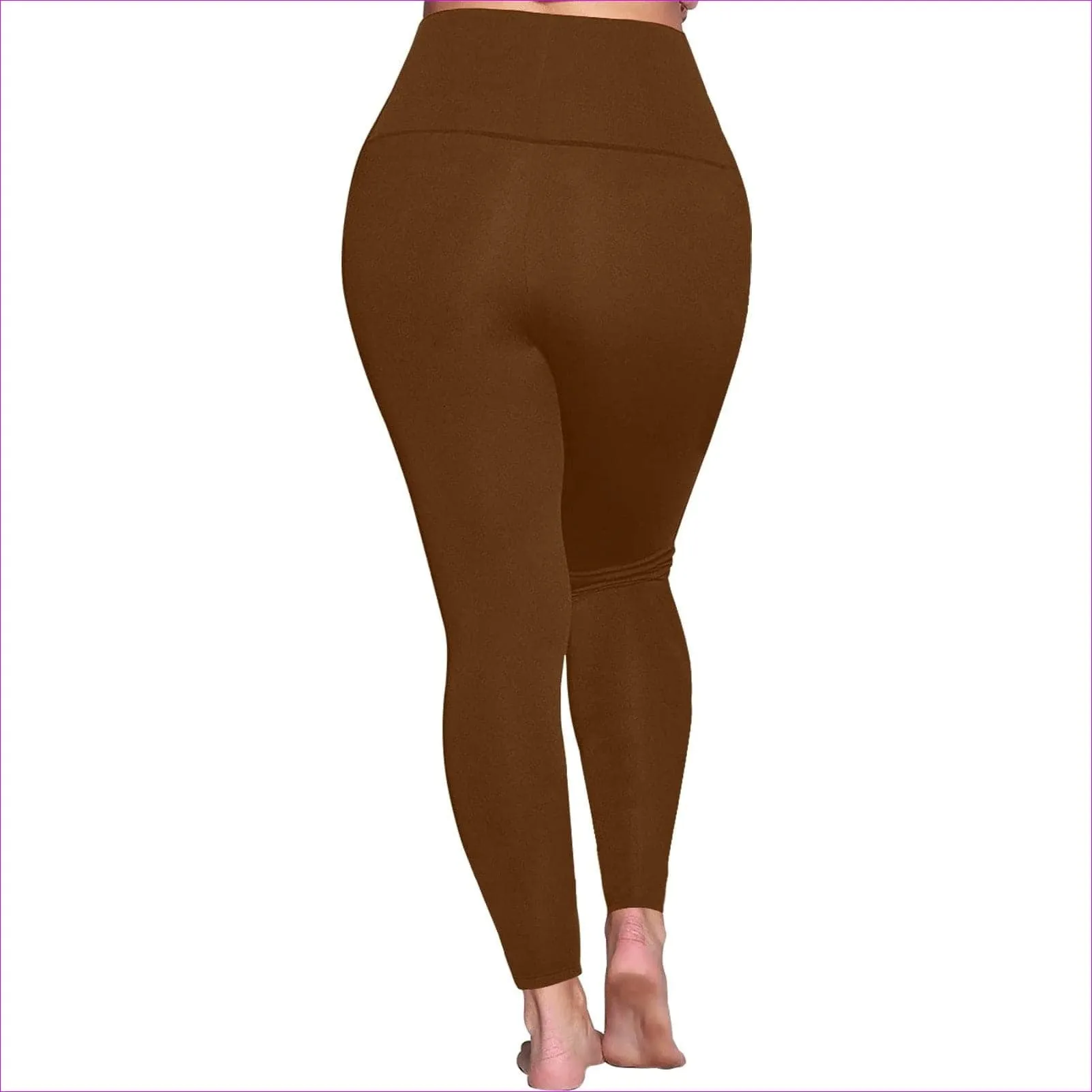 Deity Womens High Waist Leggings Voluptuous ( ) Plus Size - 10 Colors