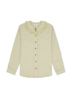 Delilah blouse in buttermilk