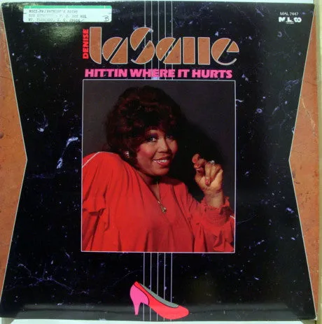 Denise LaSalle - Hittin Where It Hurts (LP, Album) (M)