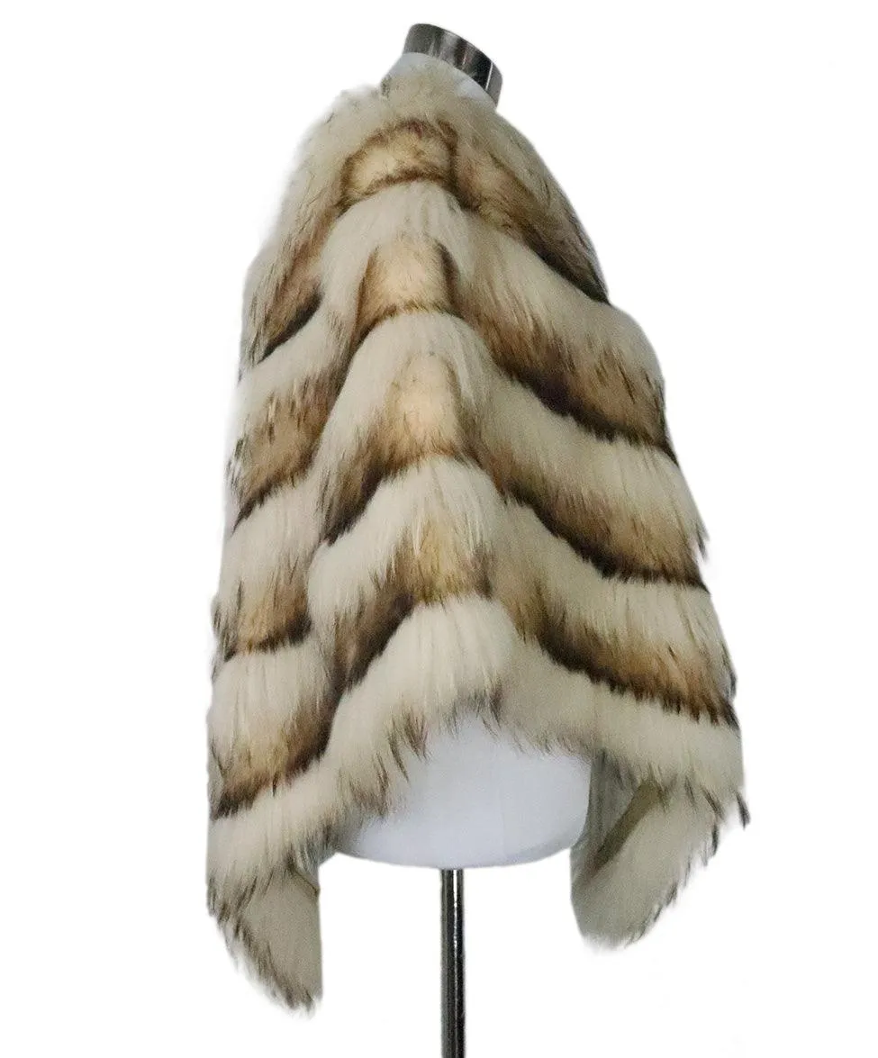 Dennis Basso Fox Fur Poncho