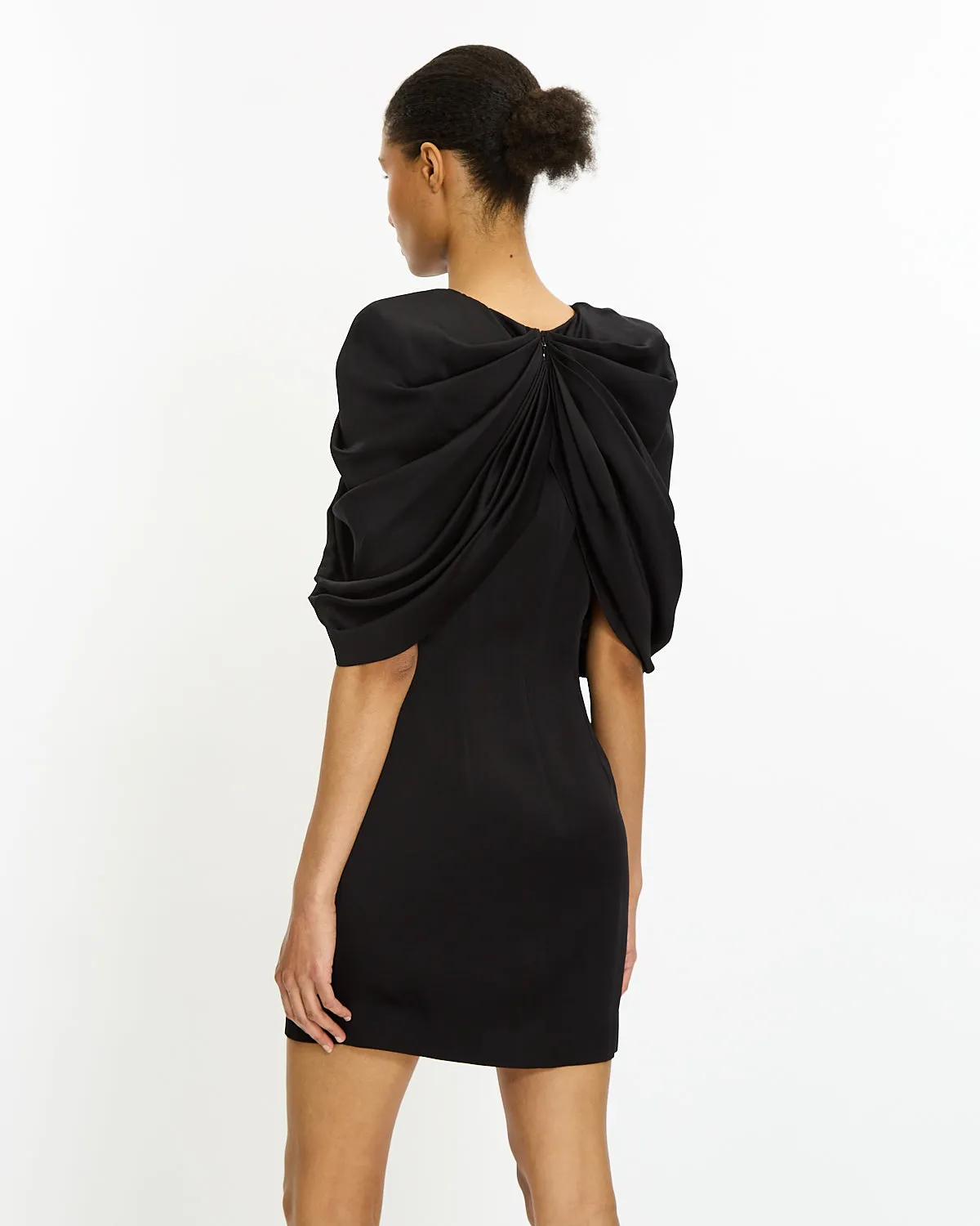 Draped Mini Dress