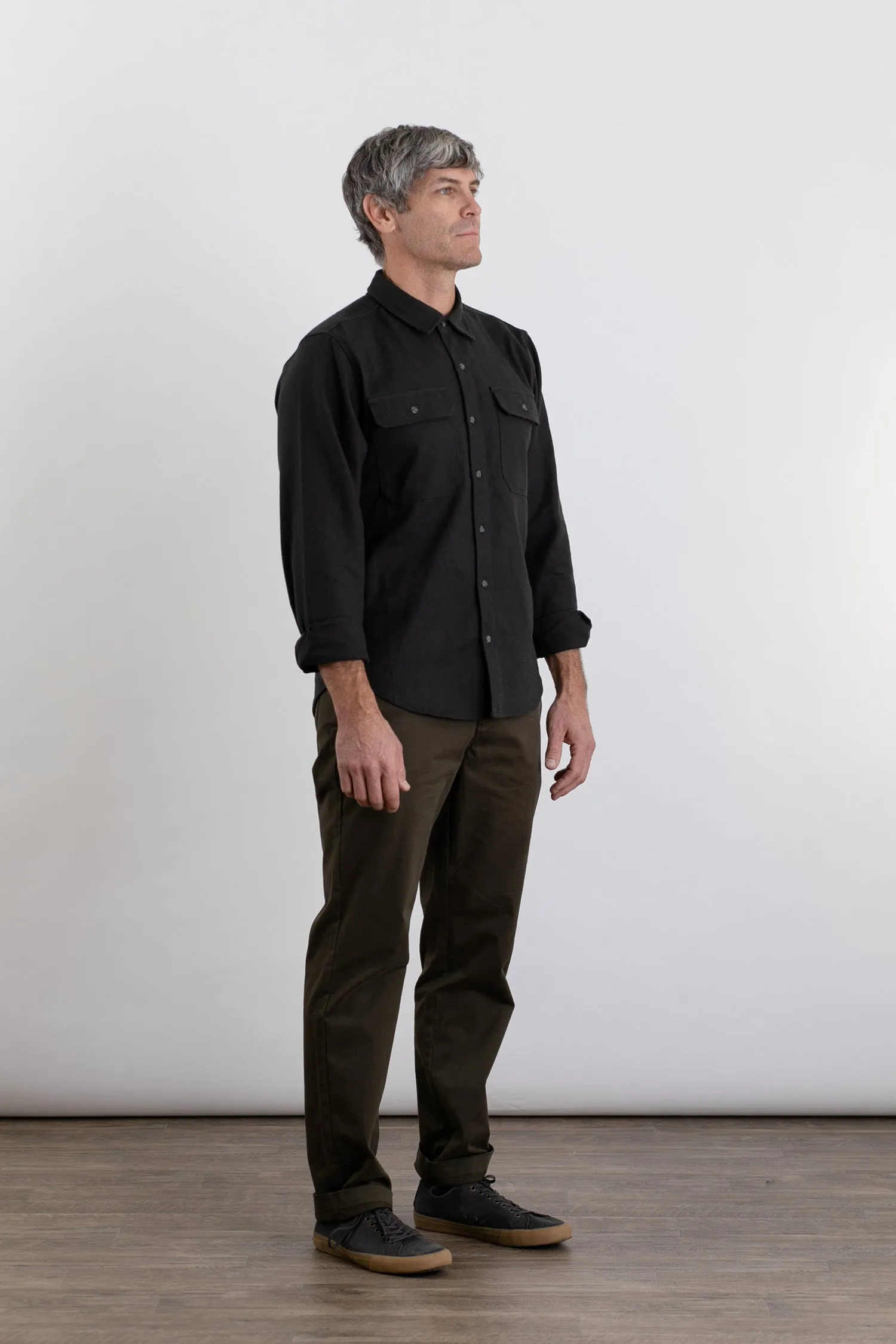 Eugene Utility Shirt / Charcoal