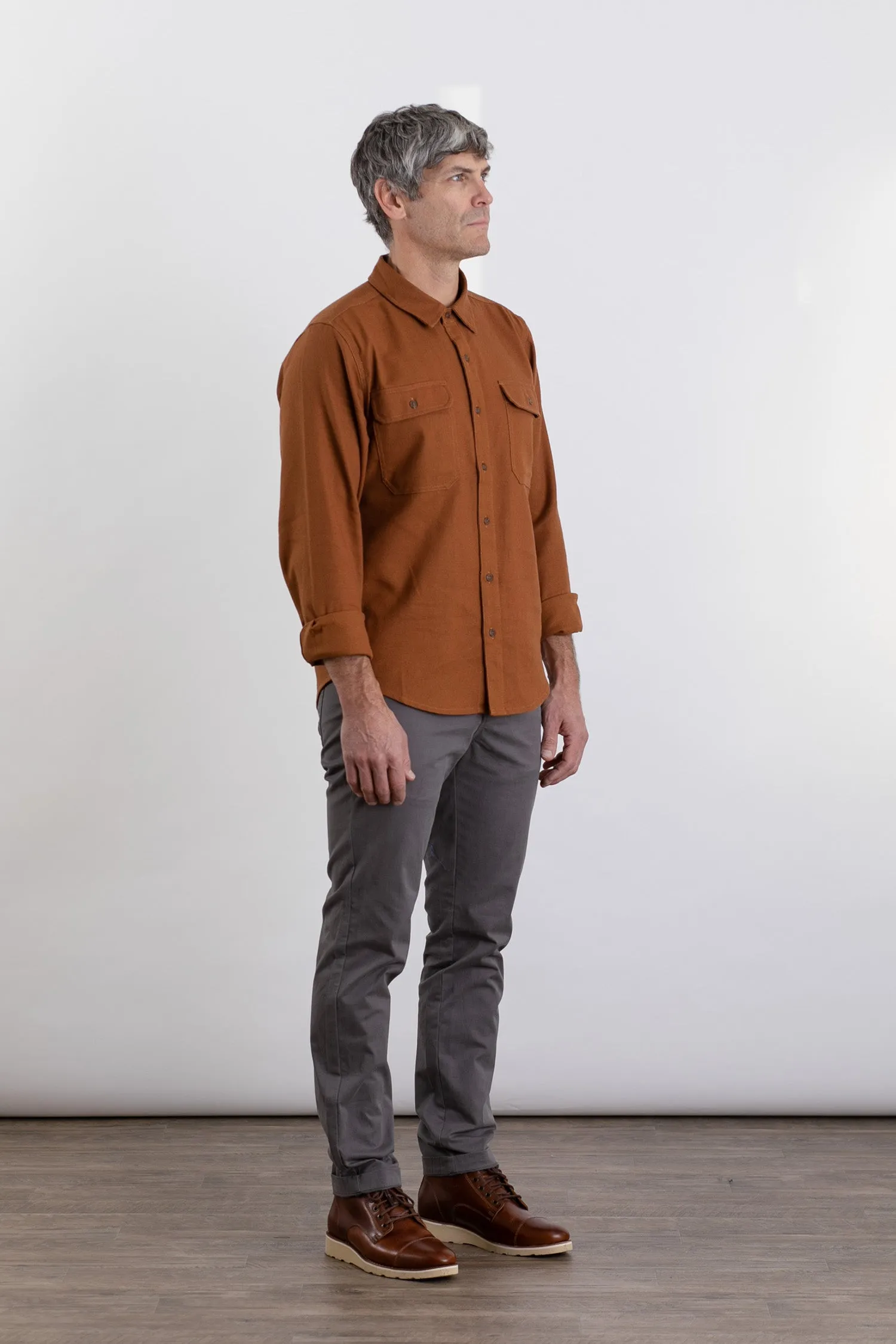 Eugene Utility Shirt / Russet