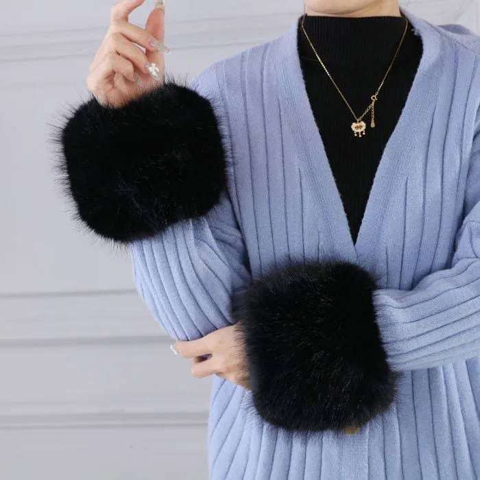 Faux Fur Cuff