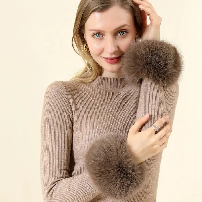 Faux Fur Cuff