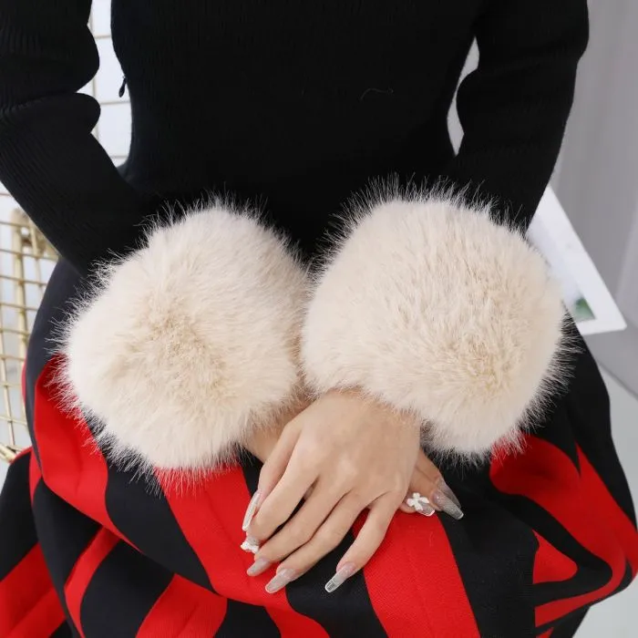 Faux Fur Cuff