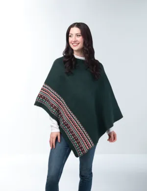 Ganz Holiday Knit Poncho