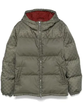 GG CANVAS PUFFER JACKET