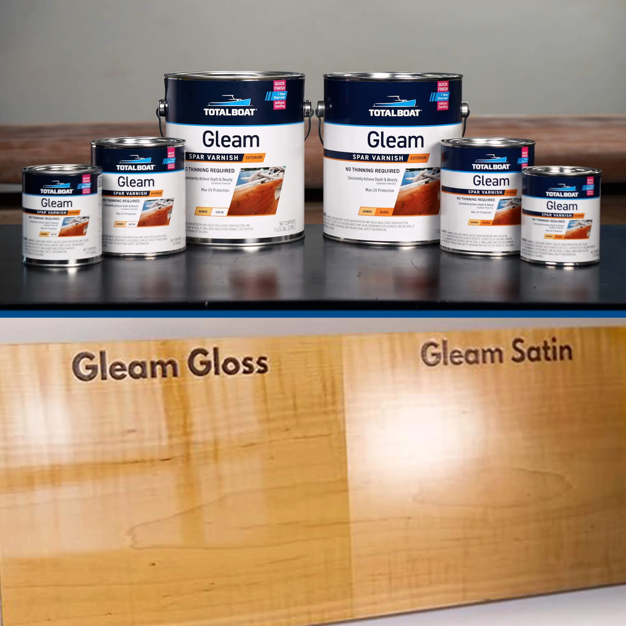 Gleam Marine Spar Varnish