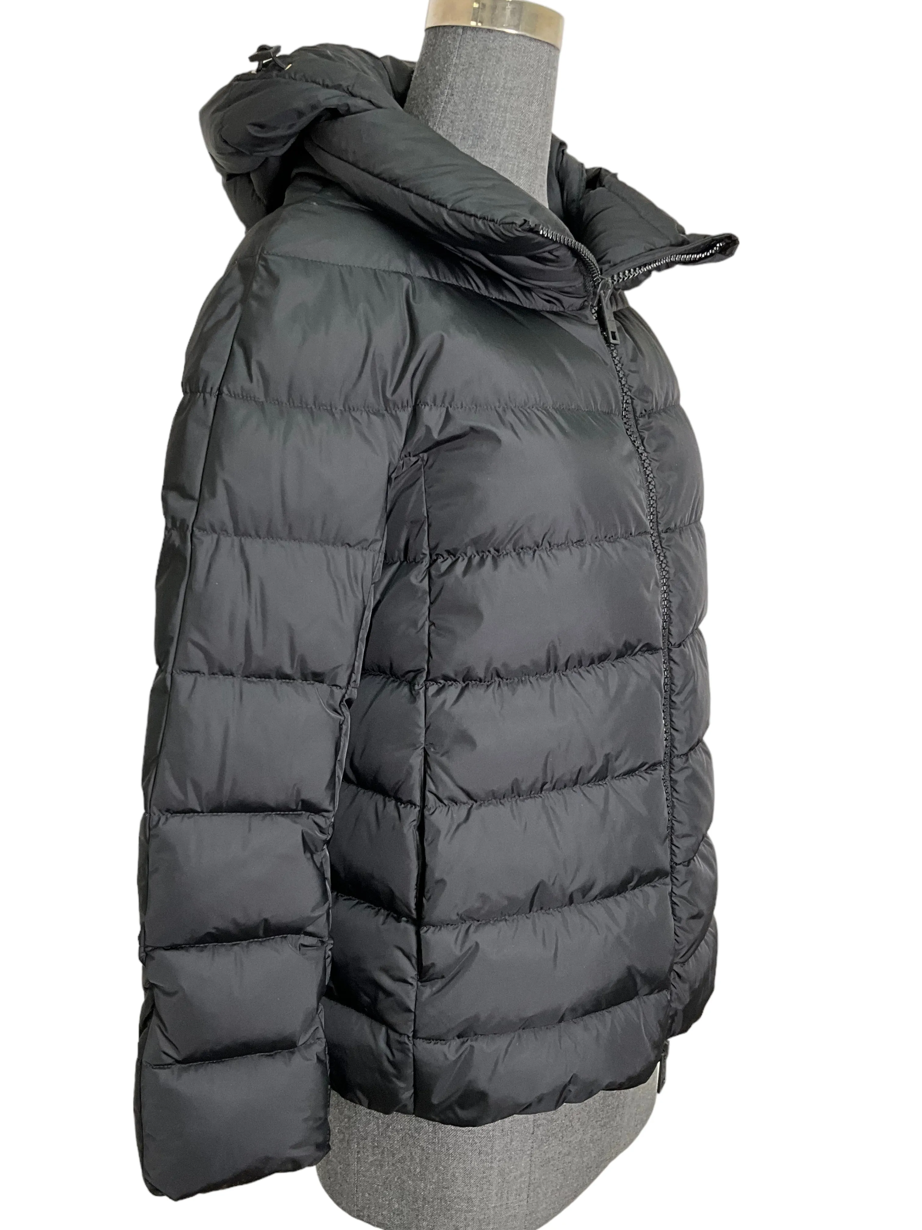 HERNO Quilted Down Hooded Puffer Jacket Size S